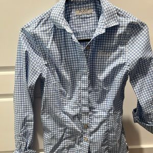 Chick fil a brand womens button down